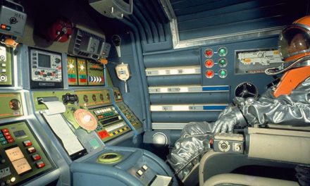 L’interno della nave spaziale