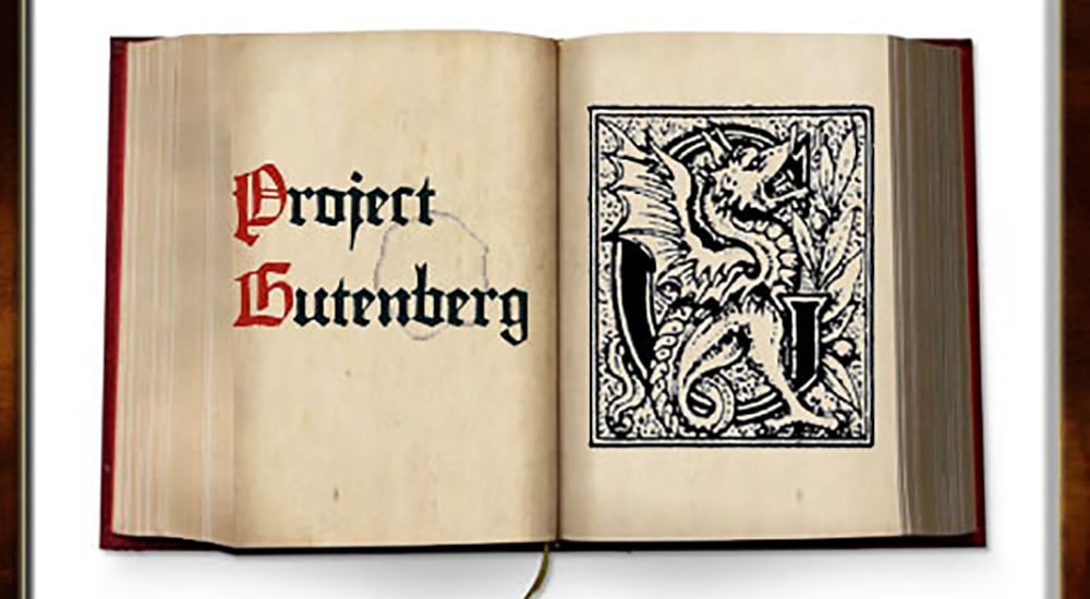 Progetto Gutenberg, una miniera di libri
